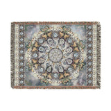 Memento Mori Mandala - Woven Blanket