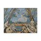 Cézanne, Paul - The Large Bathers (1906) - Canvas Block, unframed