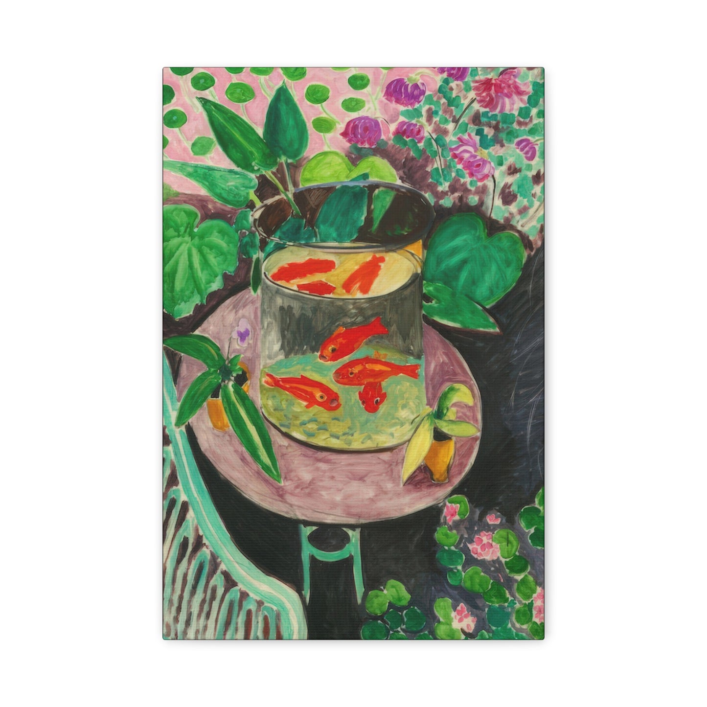 Matisse, Henri - The Goldfish (1912) - Canvas Block, unframed
