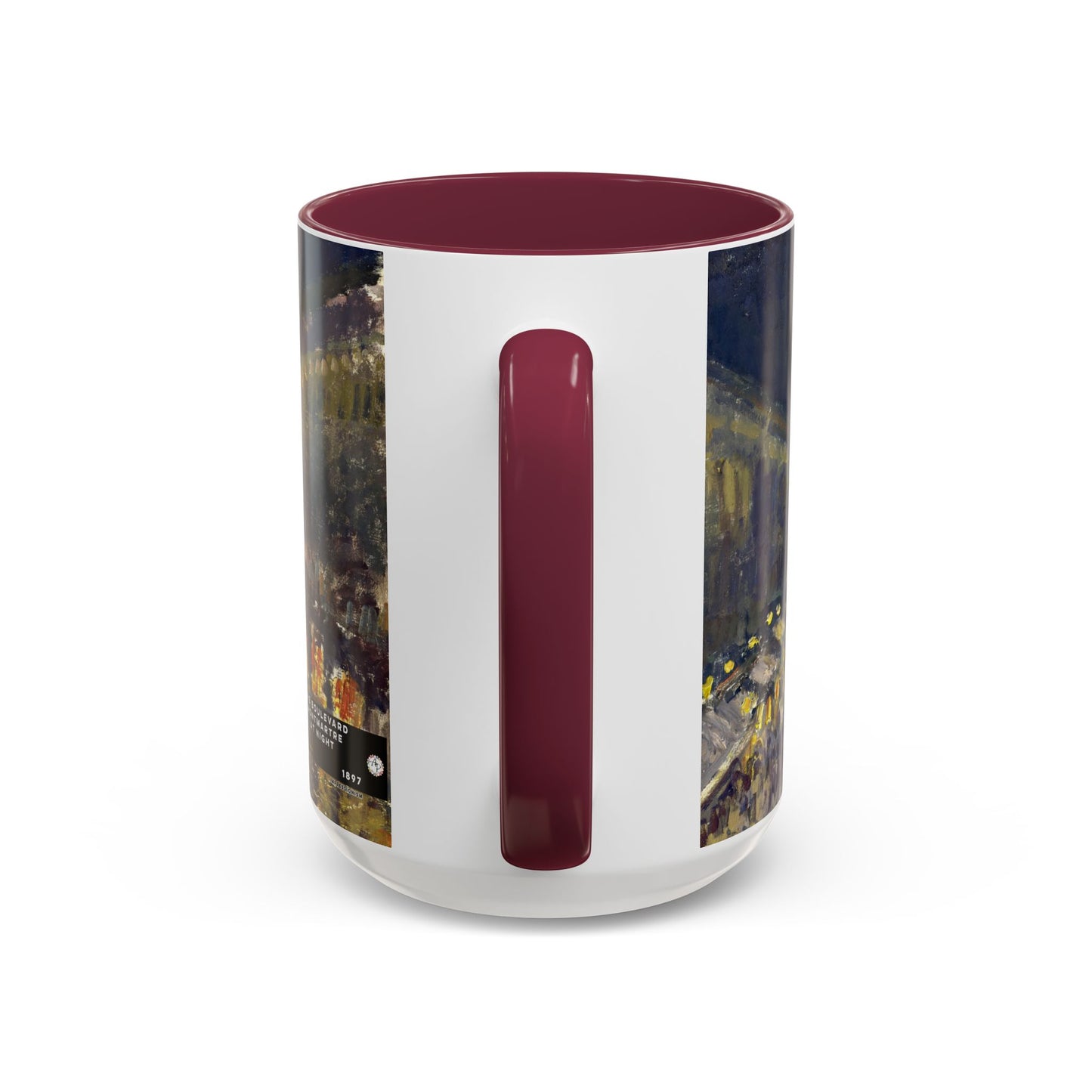 Pissarro, Camille - The Boulevard Montmartre At Night (1897) - Colorful Accent Mugs