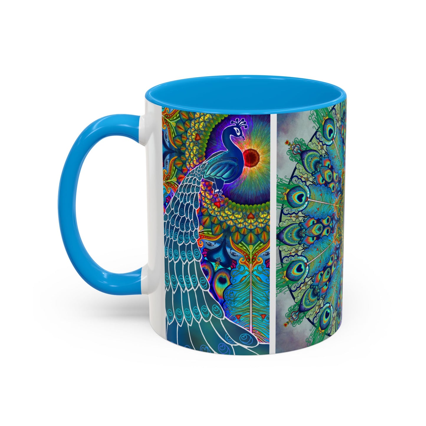 Pacio, Adam - Melek Taus Mandala - Colorful Accent Mugs