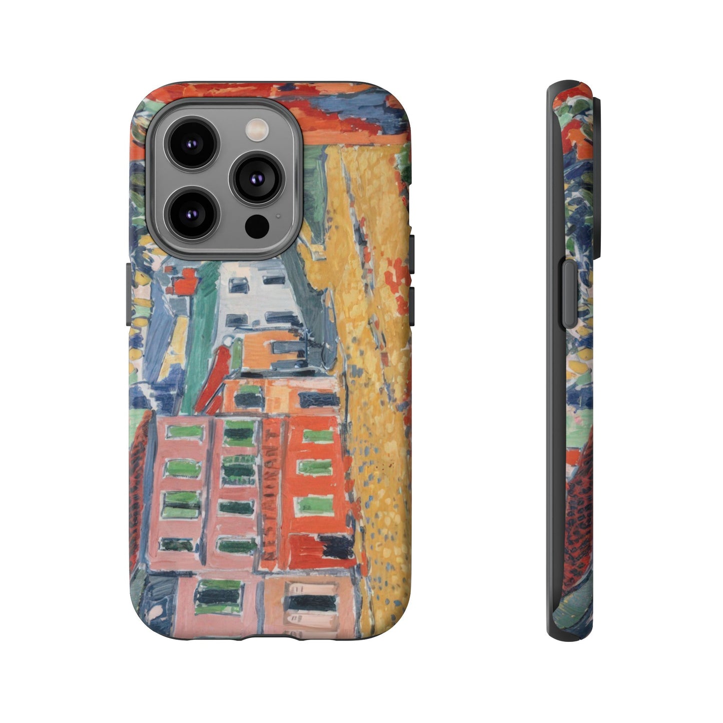 de Vlaminck, Maurice - Restaurant de la Machine à Bougival (1905) - Tough Phone Cases