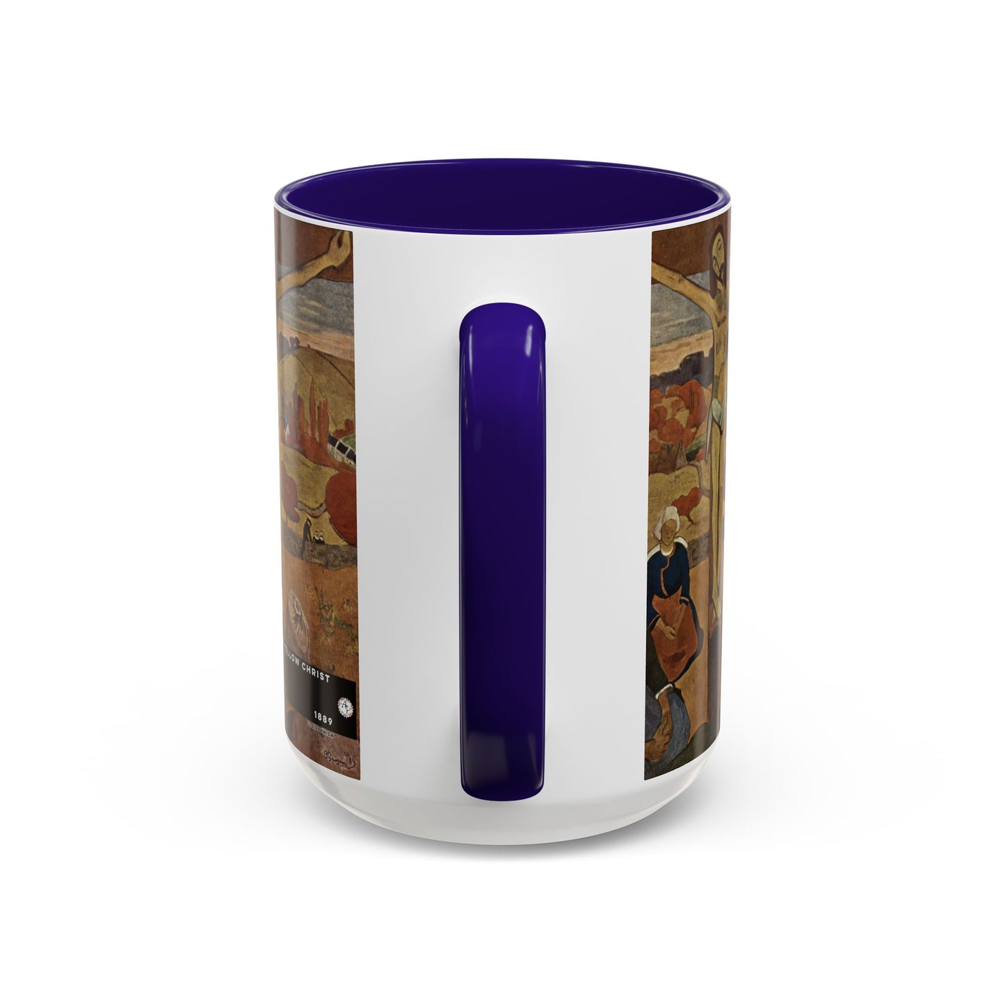 Gauguin, Paul - The Yellow Christ (1889) - Colorful Accent Mugs