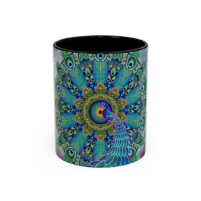 Pacio, Adam - Melek Taus Mandala - Colorful Accent Mugs
