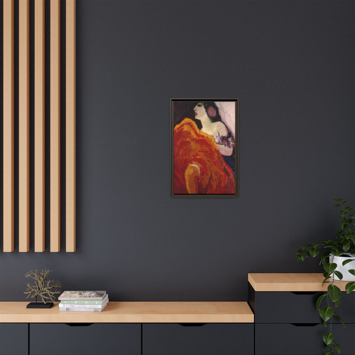 Van Dongen, Kees - The Red Dancer (1907) - Matte Canvas, Framed
