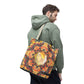 Filiger, Charles - Woman’s Head with Closed Eyes (1893) - Tote Bag
