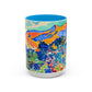 Derain, André - Mountains at Collioure (1905) - Colorful Accent Mugs