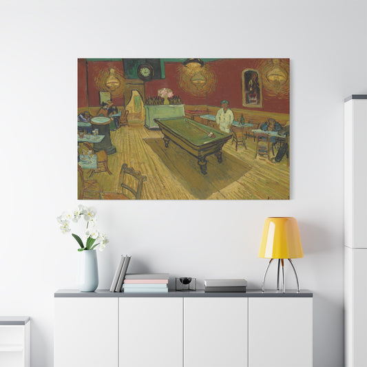 Van Gogh, Vincent - The Night Cafe (1888) - Canvas Block, unframed