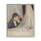 Morisot, Berthe - The Cradle (1872) - Matte Canvas, Framed