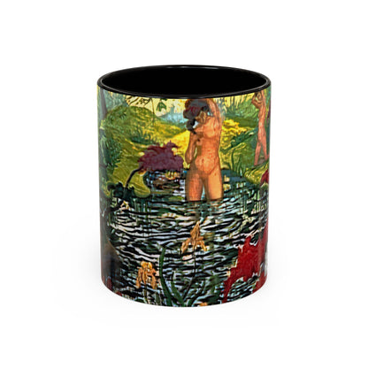 Ranson, Paul - The Lotus Bather (1906) - Colorful Accent Mugs