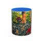 Ranson, Paul - The Lotus Bather (1906) - Colorful Accent Mugs