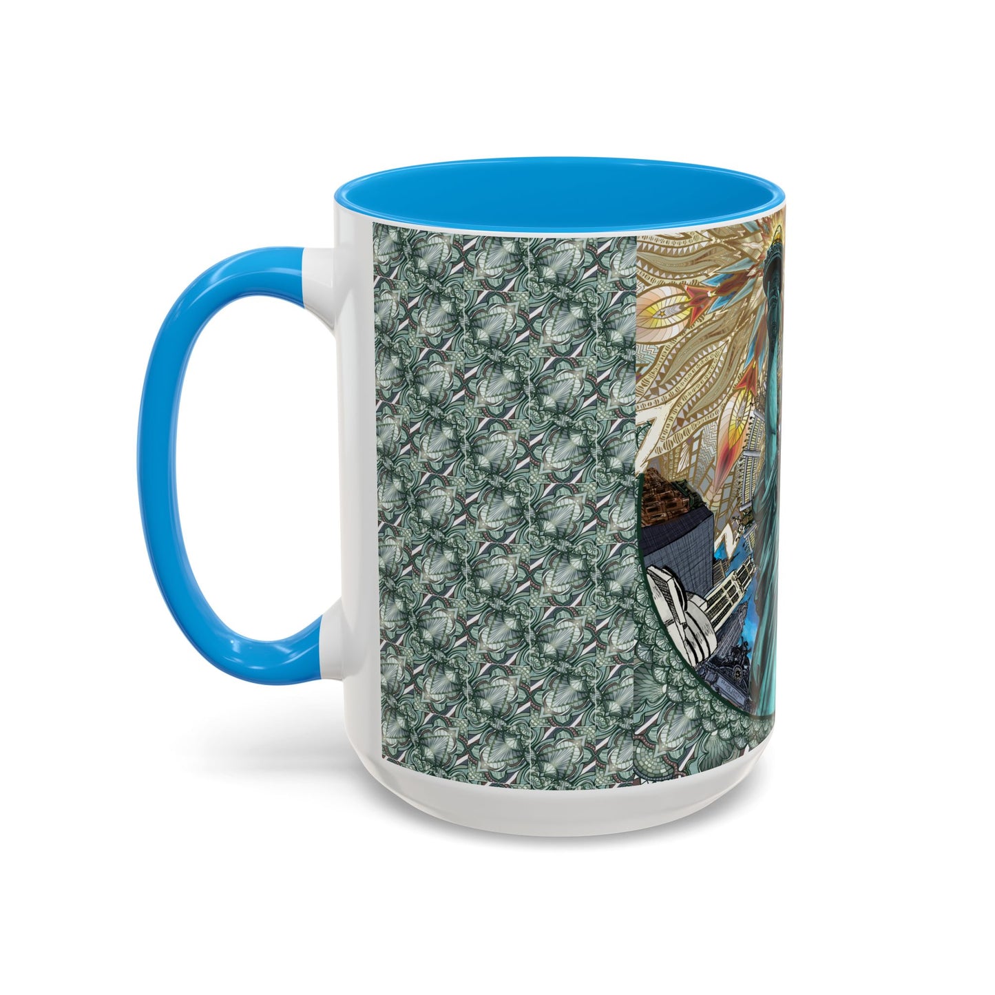 Pacio, Adam - Liberty Mandala - Colorful Accent Mugs