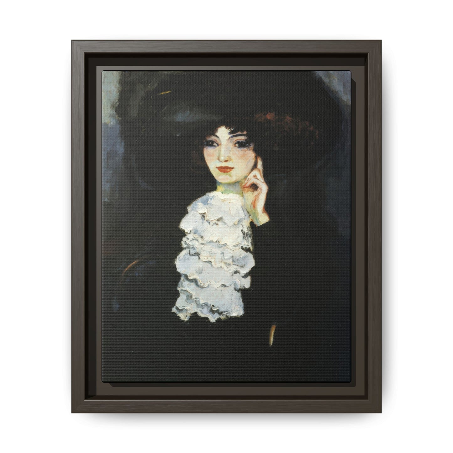 Van Dongen, Kees - Woman with Frill (1905) - Matte Canvas, Framed