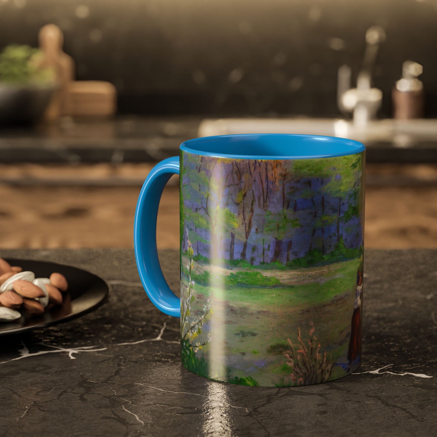 Ranson, Paul - Picking Flowers (1890) - Colorful Accent Mugs