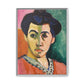 Matisse, Henri - The Green Stripe (1905) - Matte Canvas, Framed