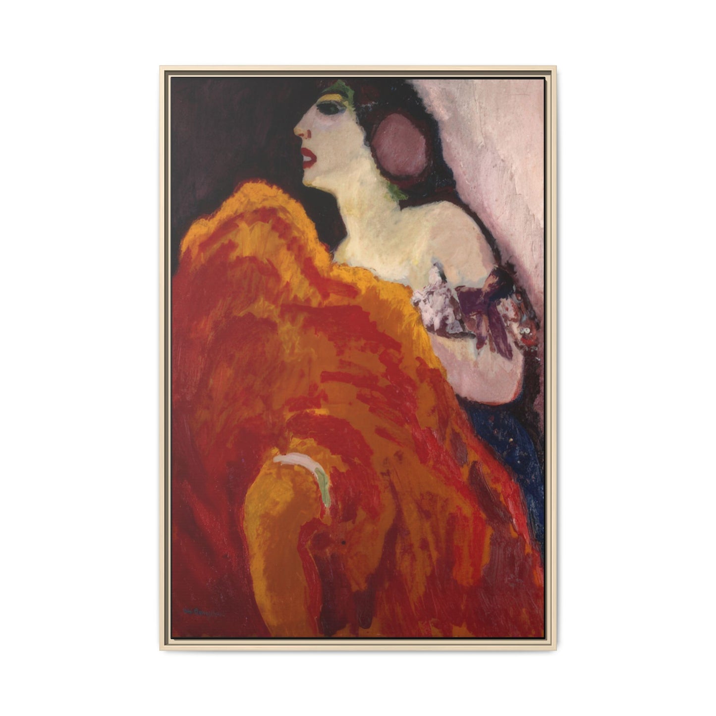 Van Dongen, Kees - The Red Dancer (1907) - Matte Canvas, Framed