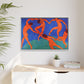 Matisse, Henri - Dance (II) (1910) - Matte Canvas, Framed