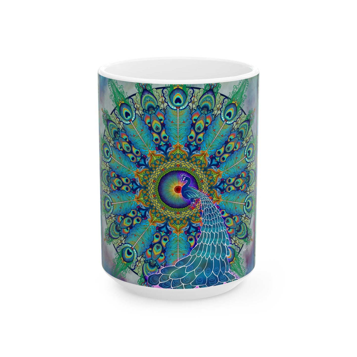 Pacio, Adam - Melek Taus Mandala - Ceramic Mug