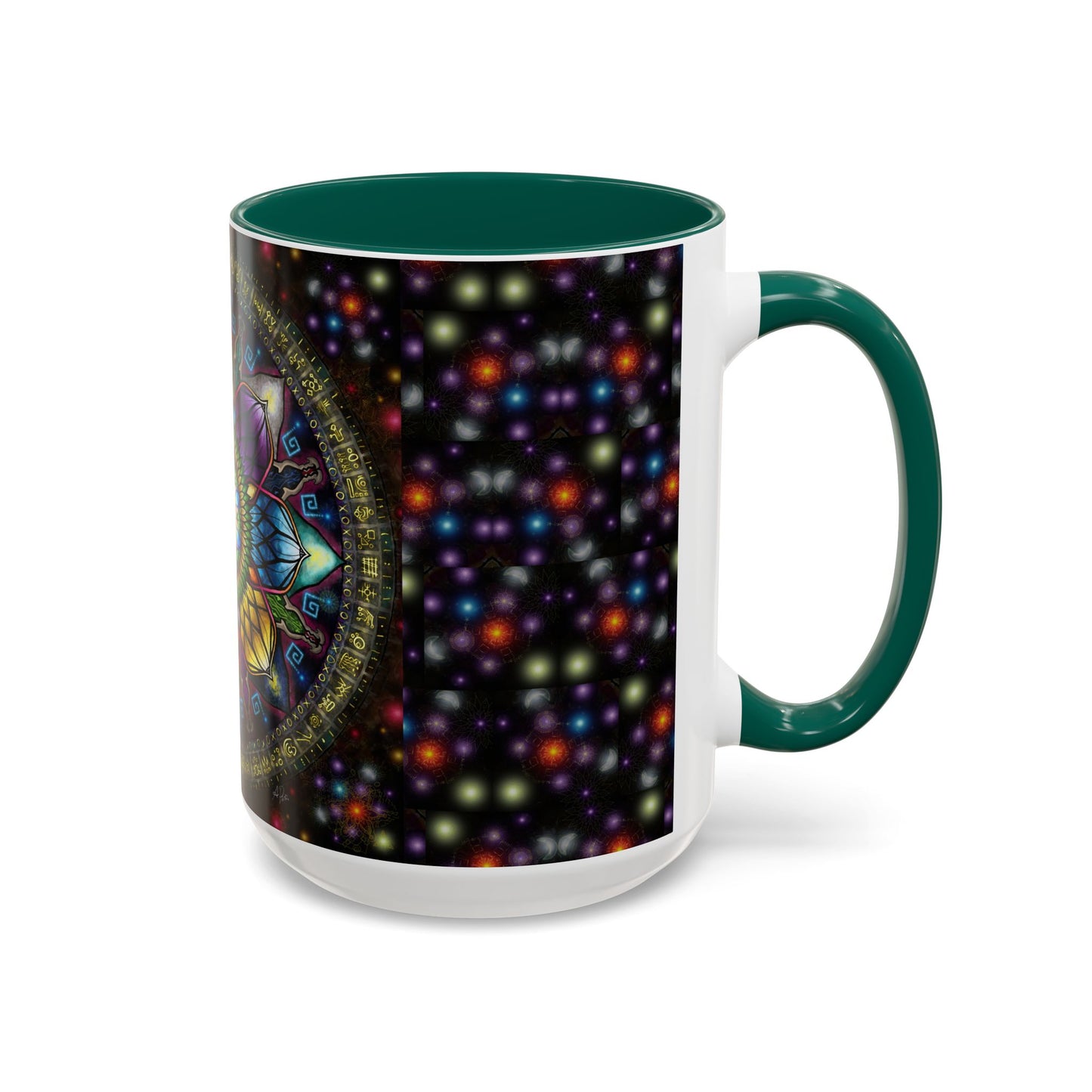 Pacio, Adam - Mystic Jewel Mandala - Colorful Accent Mugs