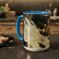 Cézanne, Paul - A Modern Olympia (1874) - Colorful Accent Mugs
