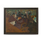 Toulouse-Lautrec, Henri - At the Moulin Rouge (1892) - Matte Canvas, Framed
