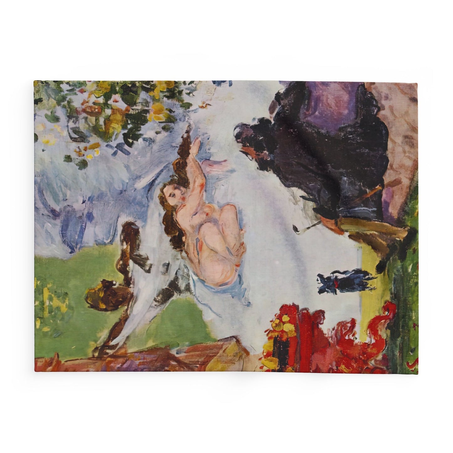 Cézanne, Paul - A Modern Olympia (1874) - Arctic Fleece Blanket