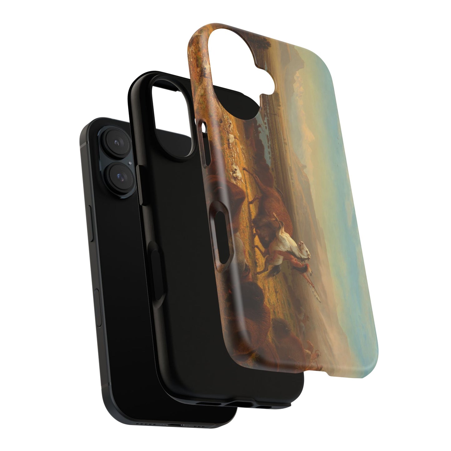 Bierstadt, Albert - The Last of the Buffalo  (1888) - Tough Phone Cases