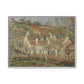 Pissarro, Camille - Red Roofs, Corner of a Village in Winter (1877) - Matte Canvas, Framed