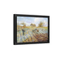 Pissarro, Camille - Hoarfrost (1873) - Matte Canvas, Framed