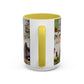 Cézanne, Paul - A Modern Olympia (1874) - Colorful Accent Mugs