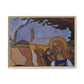 Filiger, Charles - Virgin and Two Angels (1895) - Matte Canvas, Framed