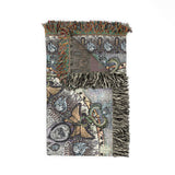 Memento Mori Mandala - Woven Blanket