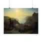 Bierstadt, Albert - Donner Lake from the Summit (1873) - Satin Posters