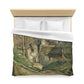 Cézanne, Paul - The House of the Hanged Man, Auvers-sur-Oise (1874) - Microfiber Duvet Cover