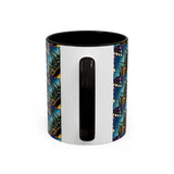 Obsidian Grandmothers Mandala - Colorful Accent Mugs