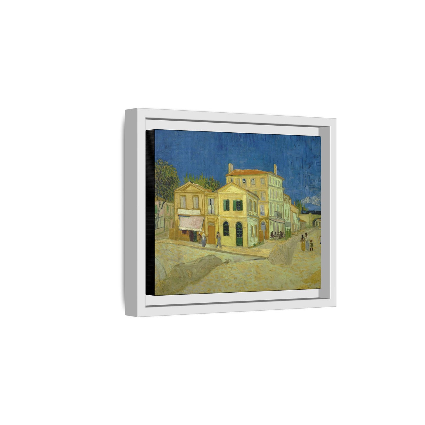 Van Gogh, Vincent - The Yellow House (1888) - Matte Canvas, Framed
