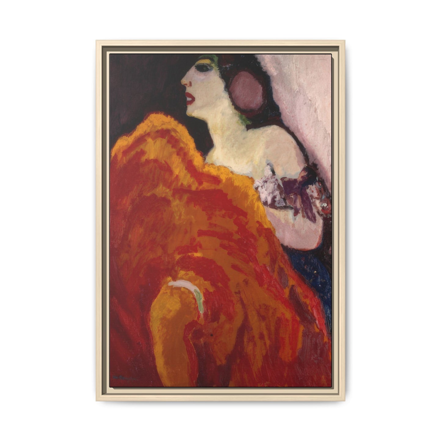 Van Dongen, Kees - The Red Dancer (1907) - Matte Canvas, Framed