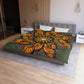 Pacio, Adam - Monarch Butterfly Mandala - Microfiber Duvet Cover