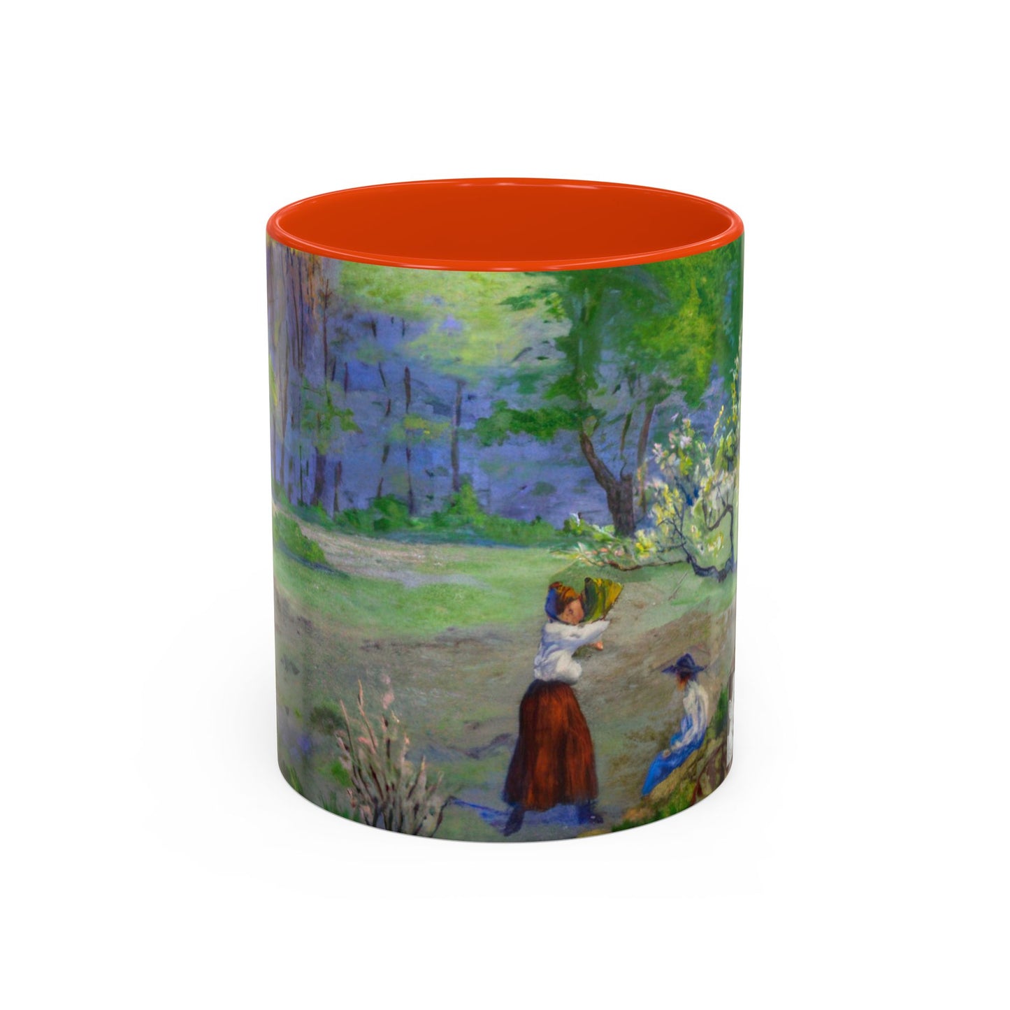 Ranson, Paul - Picking Flowers (1890) - Colorful Accent Mugs