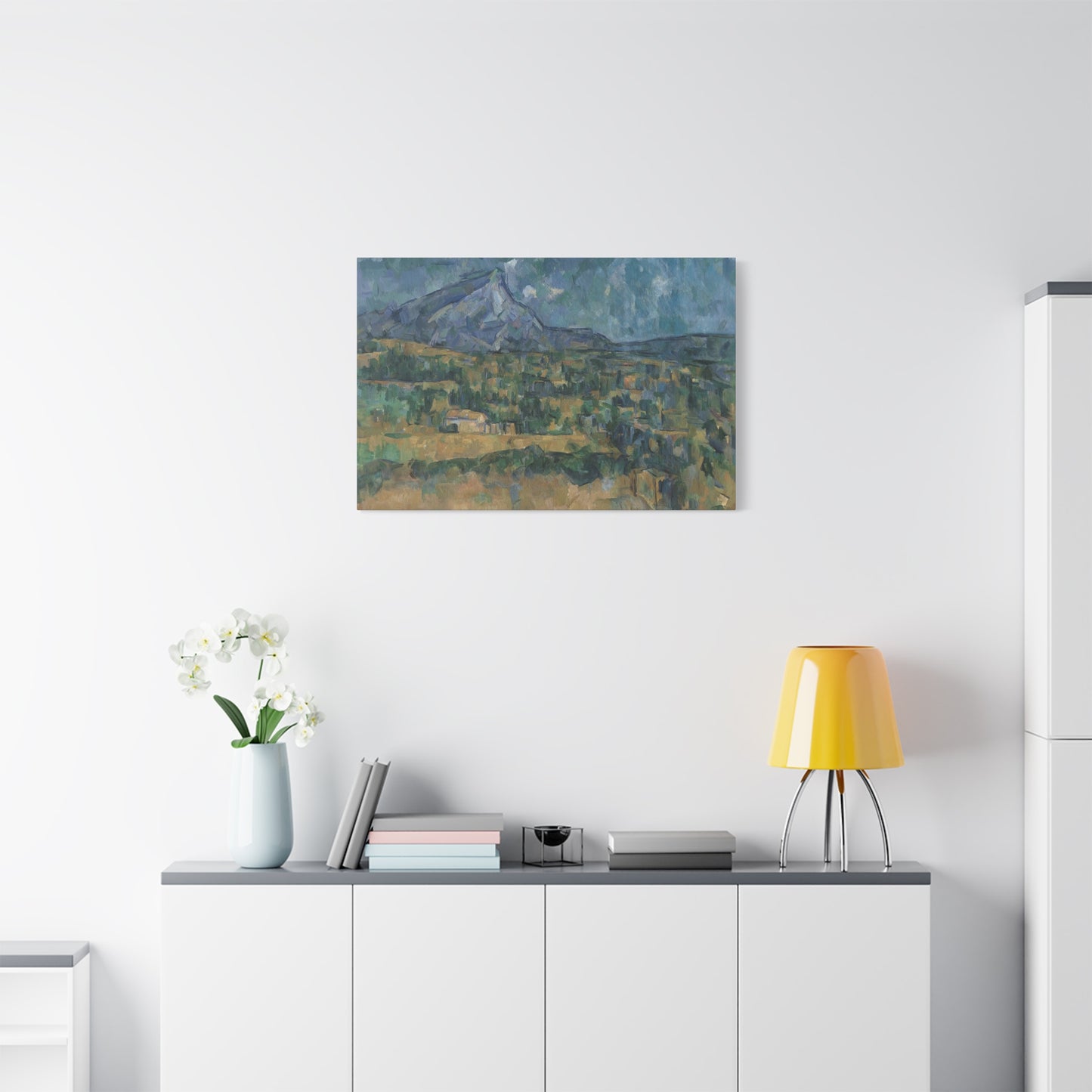 Cézanne, Paul - Mont Sainte-Victoire (1902) - Canvas Block, unframed