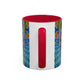 Pacio, Adam - Melek Taus Mandala - Colorful Accent Mugs