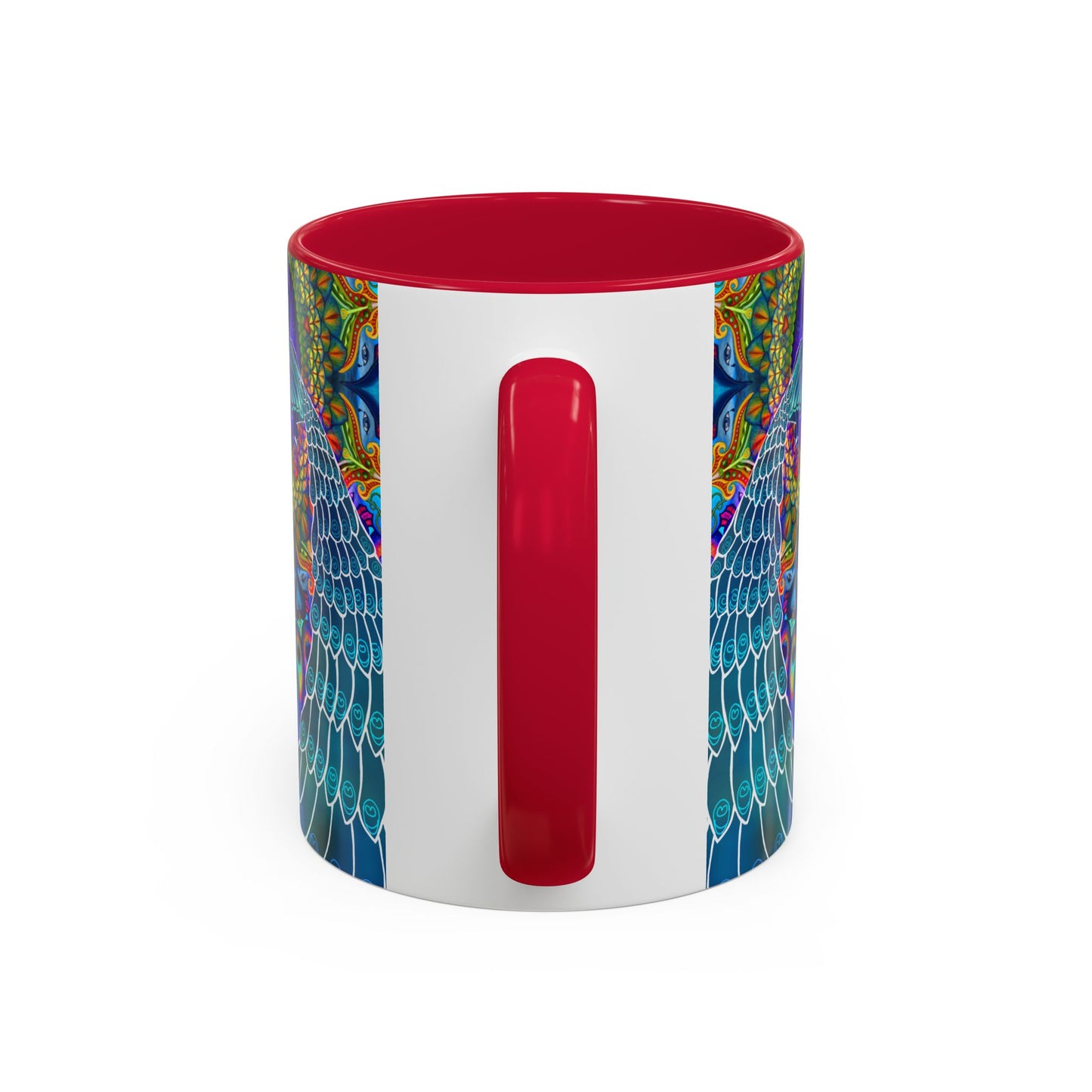 Pacio, Adam - Melek Taus Mandala - Colorful Accent Mugs