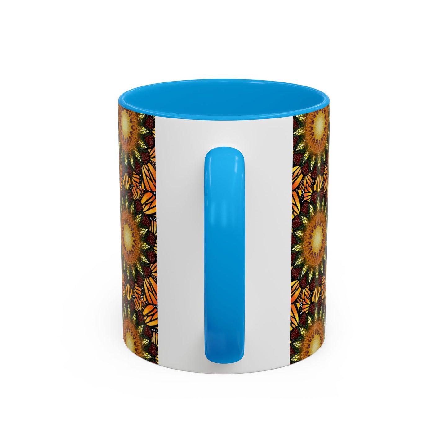 Pacio, Adam - Monarch Butterfly Mandala - Colorful Accent Mugs