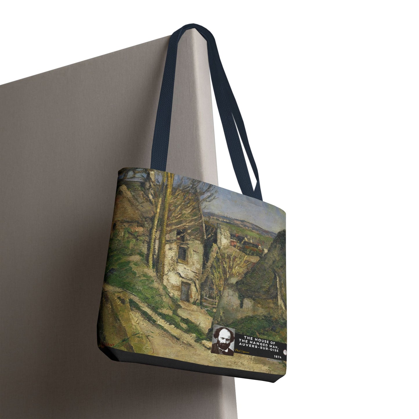 Cézanne, Paul - The House of the Hanged Man, Auvers-sur-Oise (1874) - Tote Bag