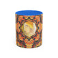Filiger, Charles - Woman’s Head with Closed Eyes (1893) - Colorful Accent Mugs
