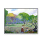 Ranson, Paul - Picking Flowers (1890) - Matte Canvas, Framed