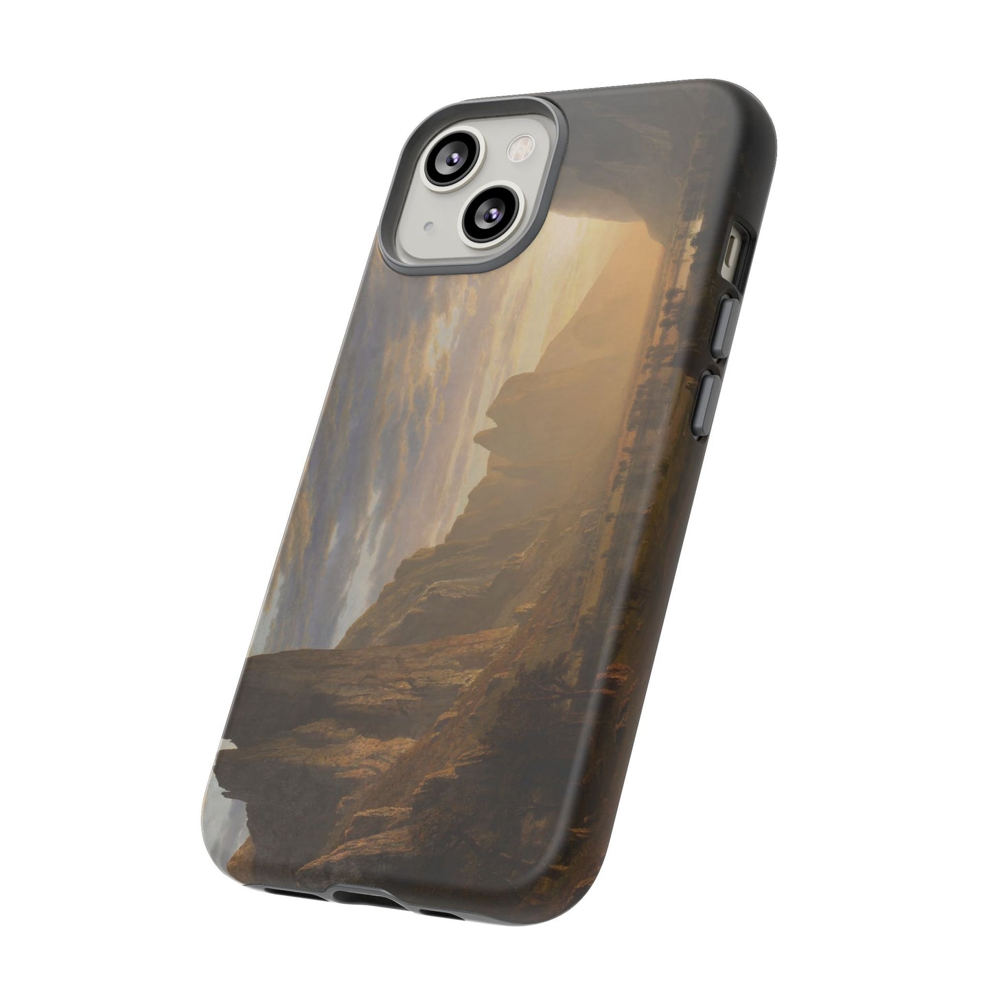 Bierstadt, Albert - Looking Down Yosemite Valley (1865) - Tough Phone Cases