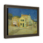 Van Gogh, Vincent - The Yellow House (1888) - Matte Canvas, Framed
