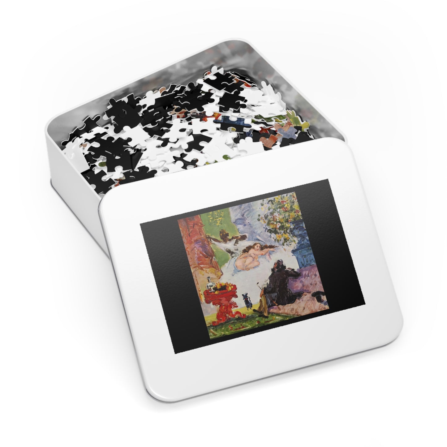 Cézanne, Paul - A Modern Olympia (1874) - 1000pc Jigsaw Puzzle