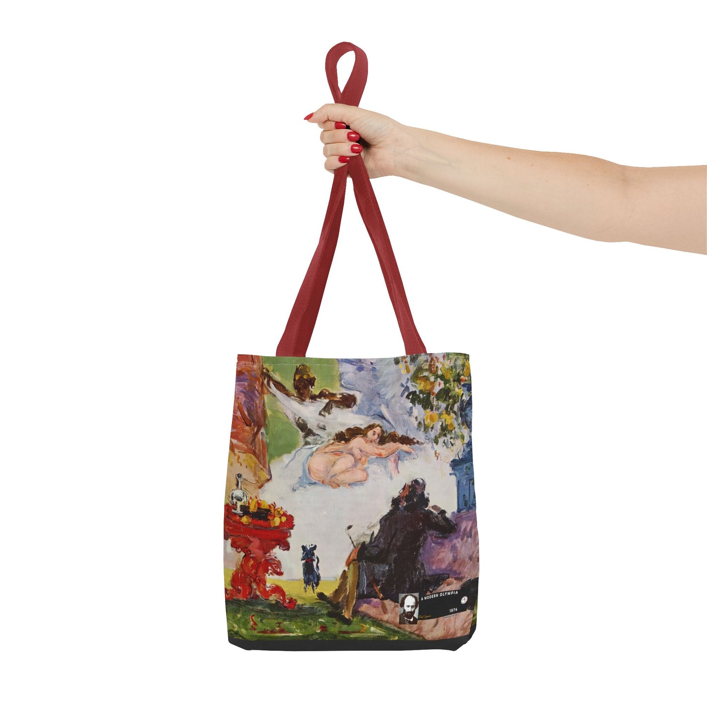 Cézanne, Paul - A Modern Olympia (1874) - Tote Bag